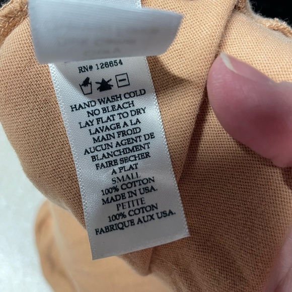 L'Agence Cory Scoop Neck Tee Dark Camel women size small short sleeve shirt - Picture 6 of 7